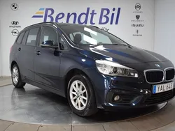 Blå Begagnad 2015 BMW 218 Gran Tourer Advantage Minibuss | 139 800 kr (Marknadspris)