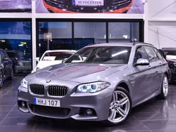 Grå Begagnad 2017 BMW 520 M Sport Kombi | 219 900 kr (Marknadspris)