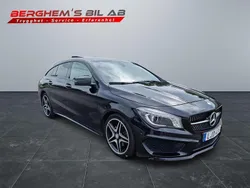 Svart Begagnad 2016 Mercedes CLA220 Shooting Brake AMG Kombi | 159 900 kr (Marknadspris)