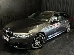 Mörkgrå Begagnad 2017 BMW 530 M Sport Kombi | 379 500 kr (Marknadspris)