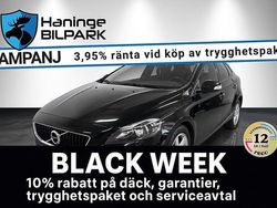 Svart Begagnad 2016 Volvo V40 Kinetic Kombi | 109 995 kr (Marknadspris)