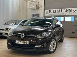Brun Begagnad 2016 Renault Mégane GrandTour LIMITED Kombi | 99 900 kr (Marknadspris)