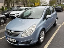 Blå Begagnad 2009 Opel Corsa Halvkombi | 45 000 kr (Lite dyr)