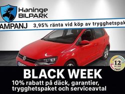Röd Begagnad 2014 VW Polo Halvkombi | 89 995 kr (Bra pris)