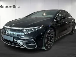 Obsidiansvart metallic Ny 2024 Mercedes EQS450+ Edition Halvkombi | 1 173 900 kr (Superpris)