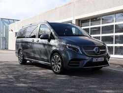 Grå Begagnad 2021 Mercedes V300 Avantgarde Minibuss | 619 900 kr (Lite dyr)
