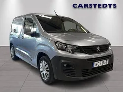 Grå Begagnad 2019 Peugeot Partner Minibuss | 149 900 kr (Marknadspris)