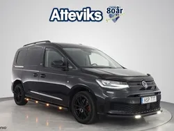 Svart Begagnad 2022 VW Caddy Minibuss | 289 900 kr (Marknadspris)