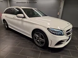Vit Begagnad 2018 Mercedes C200 AMG line Kombi | 227 500 kr (Marknadspris)