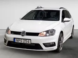 Vit Begagnad 2014 VW Golf VII R-line Kombi | 94 900 kr (Marknadspris)