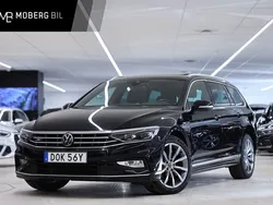 Svart Begagnad 2020 VW Passat R-line Kombi | 294 900 kr (Marknadspris)