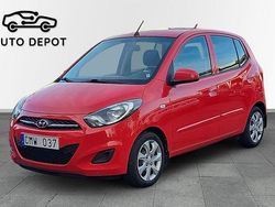 Röd Begagnad 2012 Hyundai i10 Premium Halvkombi | 45 900 kr (Marknadspris)