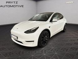 Pearl white multicoat Begagnad 2023 Tesla Model Y Performance SUV | 425 000 kr (Marknadspris)