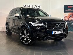 Svart Begagnad 2017 Volvo XC90 R-Design SUV | 399 900 kr (Marknadspris)
