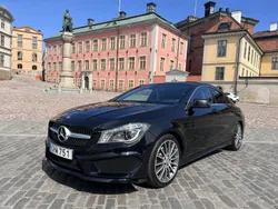 Svart Begagnad 2016 Mercedes CLA220 AMG Sedan | 250 000 kr (Lite dyr)