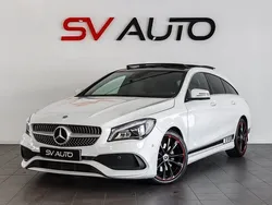 Vit Begagnad 2017 Mercedes CLA220 Shooting Brake AMG Kombi | 254 900 kr (Dyr)