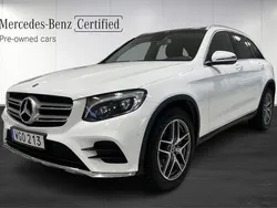 Vit Begagnad 2019 Mercedes GLC220 AMG line SUV | 377 900 kr (Lite dyr)