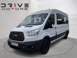 Vit Begagnad 2017 Ford Transit Kombi | 59 900 kr (Marknadspris)