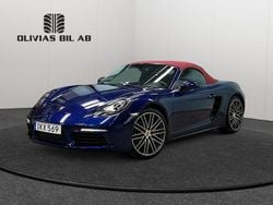 Flerfärgad (blå) Begagnad 2022 Porsche 718 Boxster S Cab | 799 400 kr