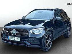 Svart (black) Begagnad 2022 Mercedes GLC220 Premium SUV | 374 900 kr (Marknadspris)