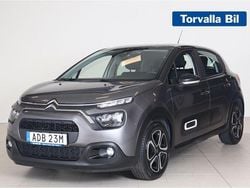 Grå Begagnad 2021 Citroën C3 PureTech Halvkombi | 114 900 kr (Marknadspris)