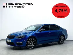 Blå Begagnad 2016 Skoda Octavia RS Halvkombi | 159 900 kr (Marknadspris)