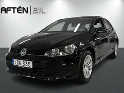 Svart Begagnad 2015 VW Golf VII Halvkombi | 149 800 kr (Marknadspris)