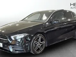 Svart Begagnad 2018 Mercedes A200 AMG Halvkombi | 239 900 kr (Bra pris)