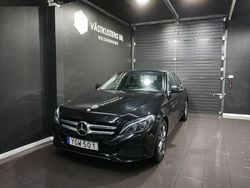 Svart Begagnad 2016 Mercedes C220 Avantgarde Sedan | 164 900 kr (Marknadspris)