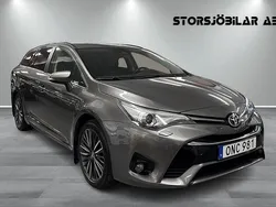 Mörkgrå (grå) Begagnad 2017 Toyota Avensis Active Kombi | 169 000 kr (Marknadspris)