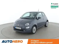 Grå Begagnad 2018 Fiat 500 Lounge Halvkombi | 117 000 kr (Marknadspris)