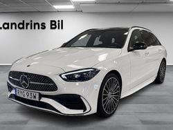 Vit Begagnad 2023 Mercedes C220 Premium Kombi | 449 000 kr (Lite dyr)
