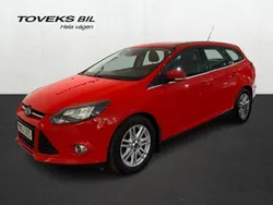 Röd Begagnad 2014 Ford Focus Kombi | 99 900 kr (Bra pris)