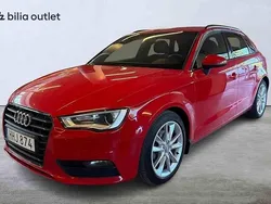 Röd Begagnad 2014 Audi A3 Sportback Comfort Halvkombi | 139 000 kr (Lite dyr)