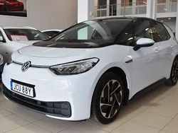 Vit Begagnad 2021 VW ID.3 Pro Performance Halvkombi | 219 000 kr (Bra pris)
