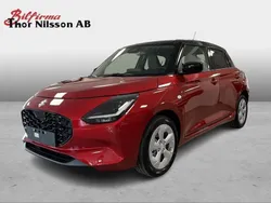 Röd Ny 2025 Suzuki Swift Halvkombi | 238 800 kr (Marknadspris)