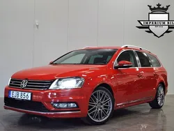 Röd Begagnad 2014 VW Passat R-line Kombi | 124 900 kr (Marknadspris)