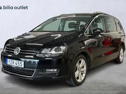 Svart Begagnad 2017 VW Sharan Minibuss | 259 000 kr (Marknadspris)