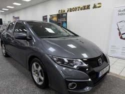 Grå Begagnad 2016 Honda Civic Sport Halvkombi | 99 900 kr