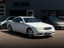 Vit Begagnad 2001 Mercedes CL55 AMG AMG Sportkupé | 189 900 kr