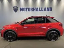 Röd Ny 2025 VW T-Roc R-line SUV | 427 400 kr (Marknadspris)