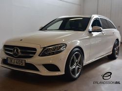 Vit Begagnad 2019 Mercedes C200 Avantgarde Kombi | 249 900 kr (Bra pris)