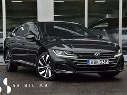 Mörkgrå (grå) Begagnad 2020 VW Arteon R-line Kombi | 264 900 kr (Marknadspris)