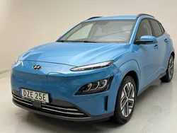 Blå Begagnad 2021 Hyundai Kona Essential SUV | 263 500 kr (Lite dyr)