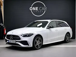 Vit Begagnad 2023 Mercedes C300e AMG Kombi | 469 800 kr (Bra pris)