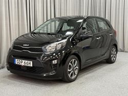 Svart Begagnad 2022 Kia Picanto Advance Halvkombi | 94 900 kr (Marknadspris)