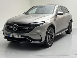 Silver Begagnad 2023 Mercedes EQC400 AMG line SUV | 430 000 kr (Bra pris)