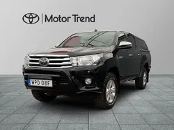 Svart Begagnad 2018 Toyota HiLux Pickup | 359 900 kr (Dyr)
