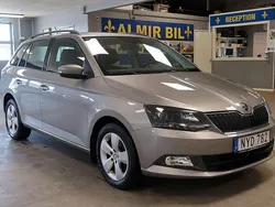Ljusbrun (brun) Begagnad 2015 Skoda Fabia Style Kombi | 79 500 kr (Marknadspris)