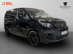 Svart Begagnad 2023 Peugeot Partner Van | 234 900 kr (Dyr)